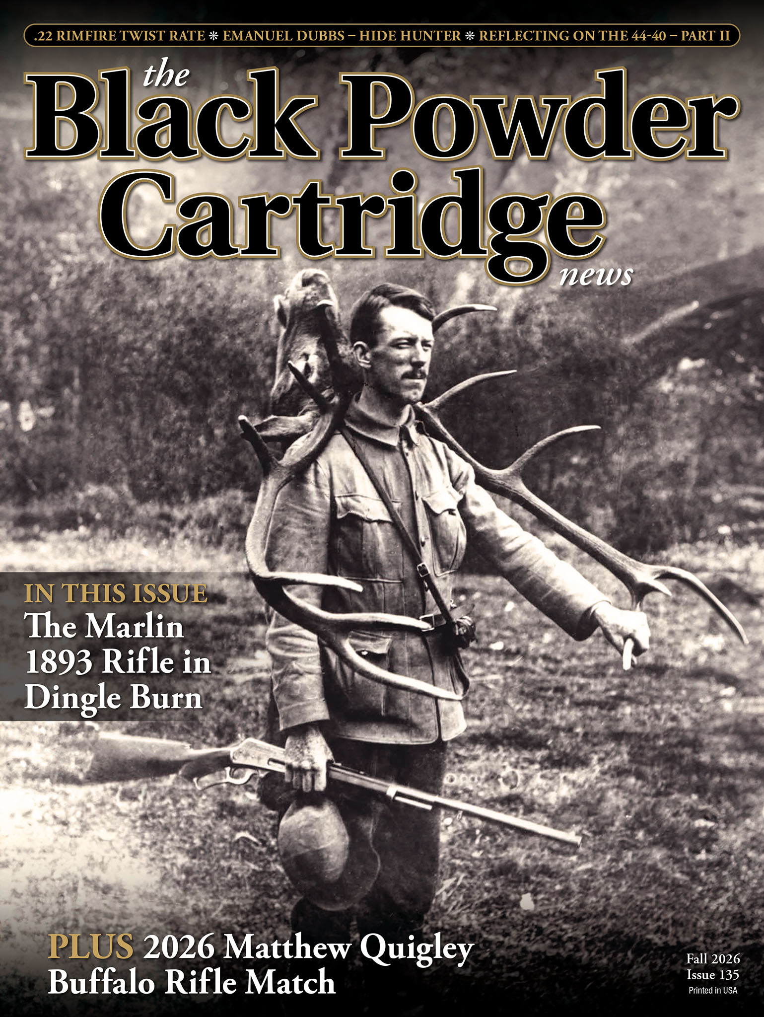The Black Powder Cartridge News Fall 2026
